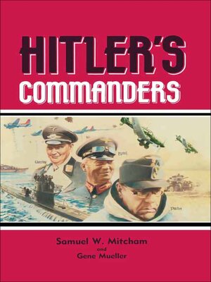cover image of Hitler's Commanders